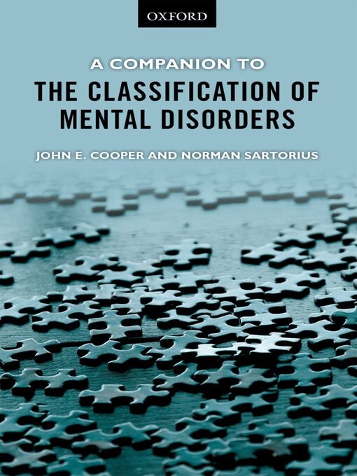 Title details for A Companion to the Classification of Mental Disorders by John E. Cooper - Available